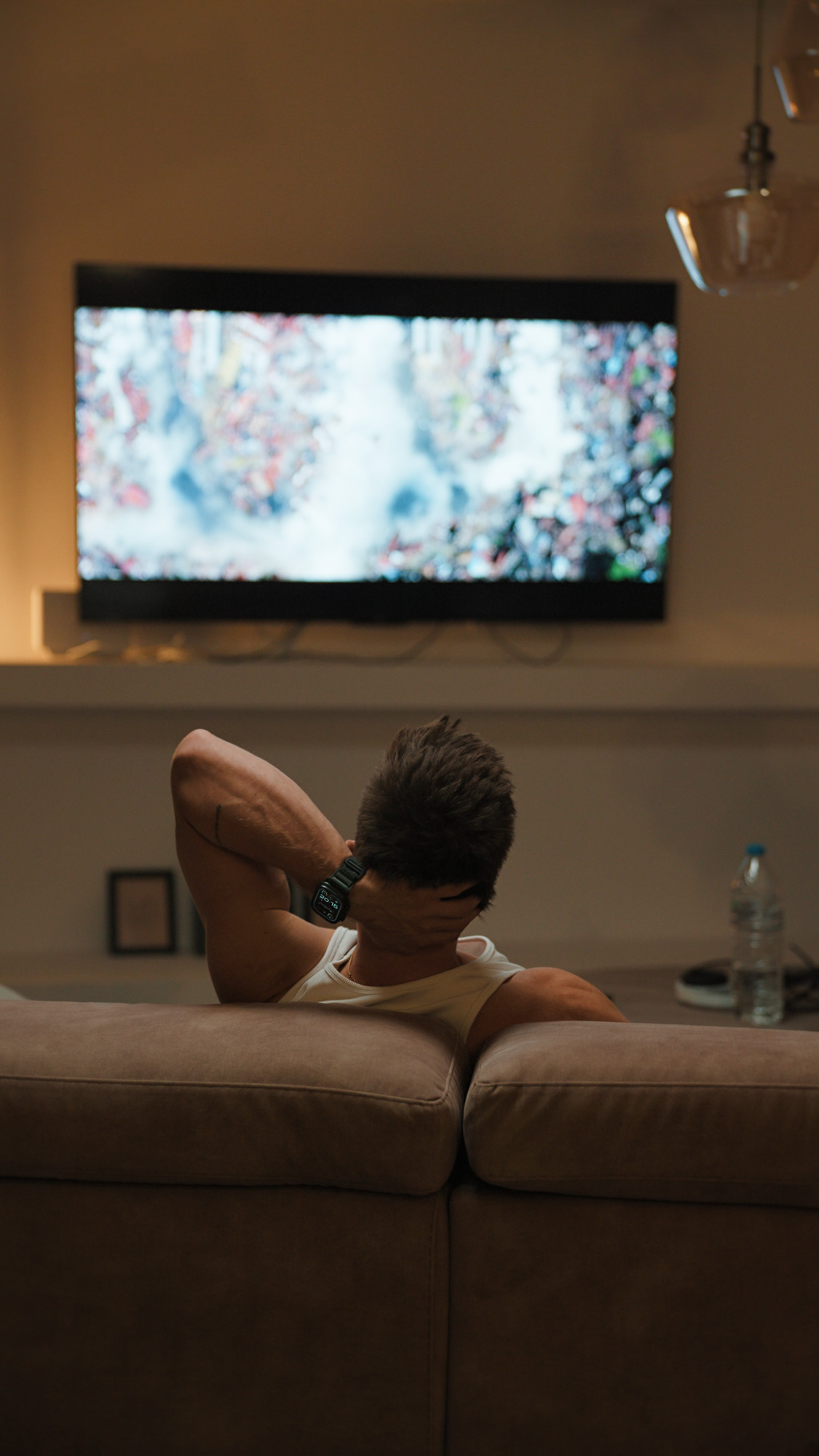 Abend vor dem Fernseher